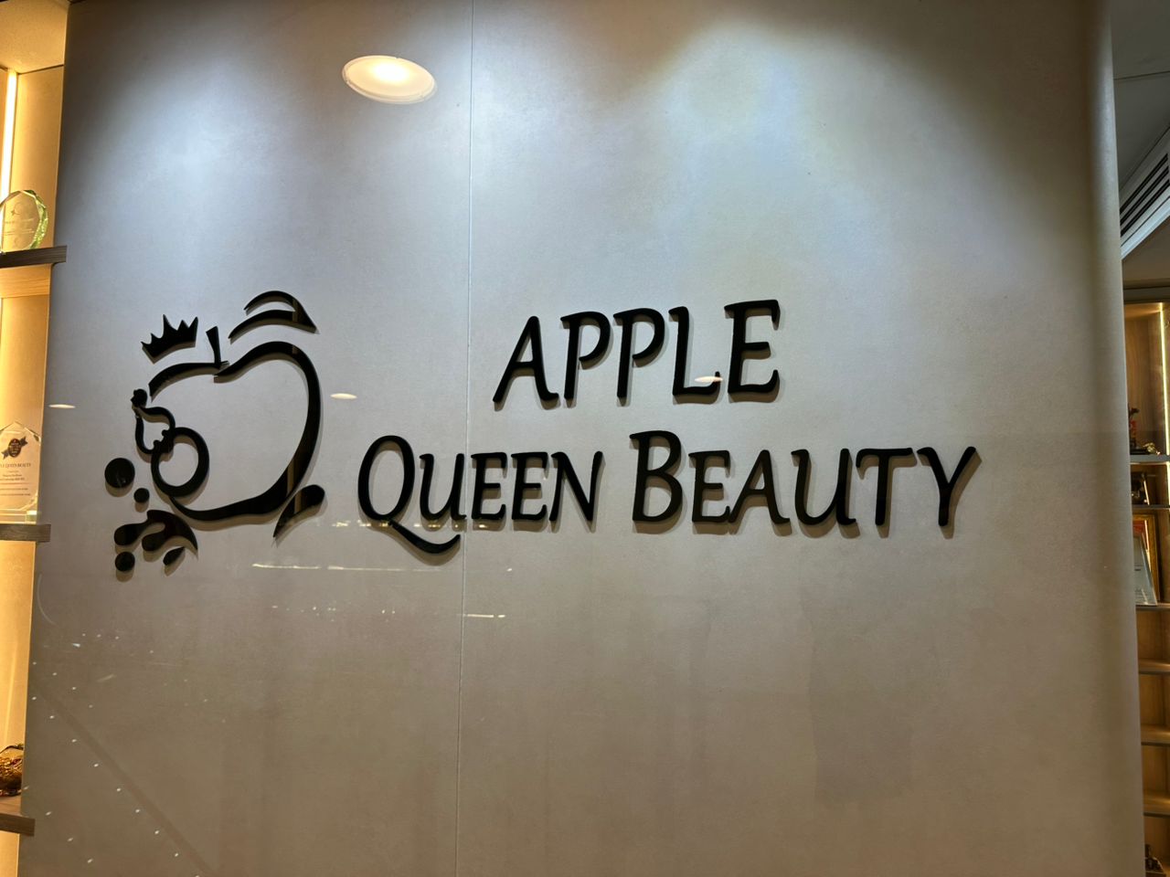 Acrylic cut-out lettering installation at Anson Road Singapore
