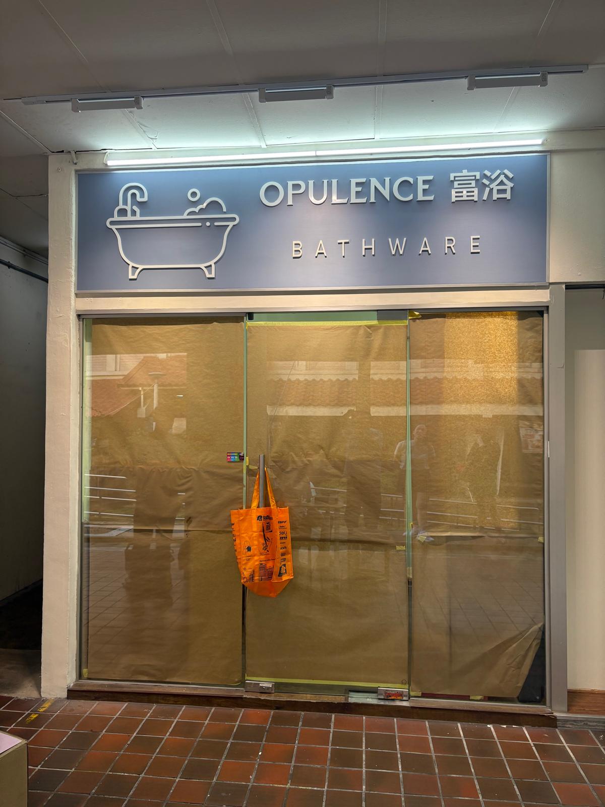 Acrylic cut-out signage installation in Toa Payoh Singapore
