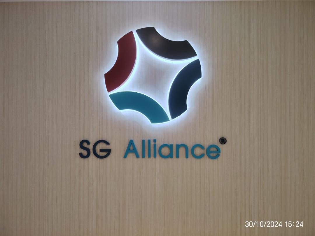 SG Alliance Back-lit Signage