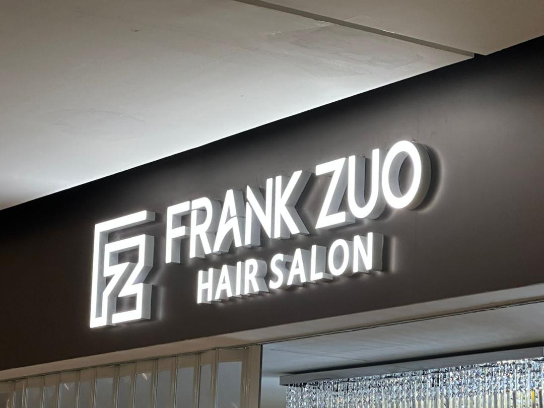 Frank Zuo Hair Salon Illuminated Signage
