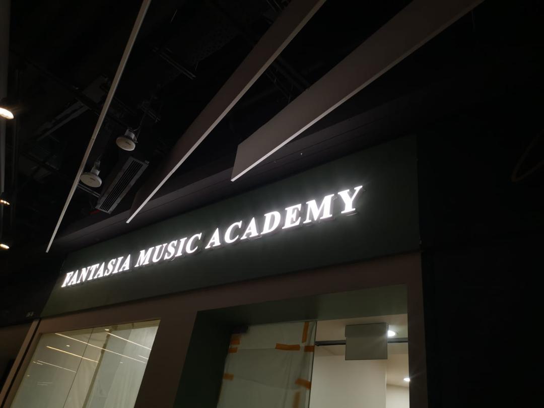 Fantasia Music Academy Shopfront Signboard