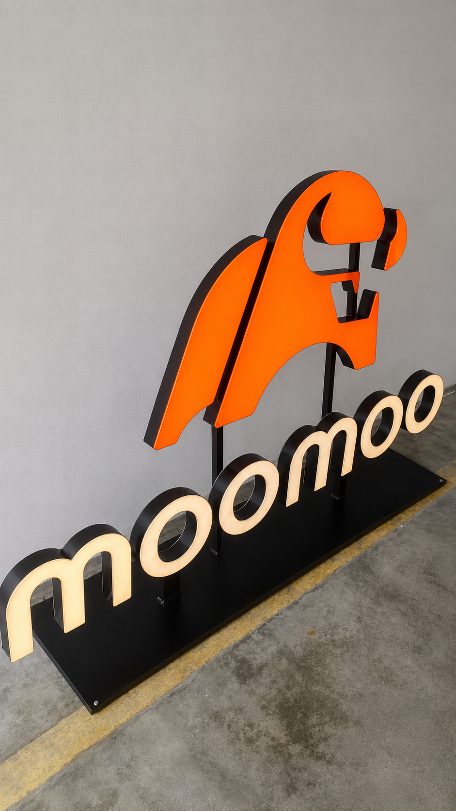 Front-lit Signboard signage product in Singapore
