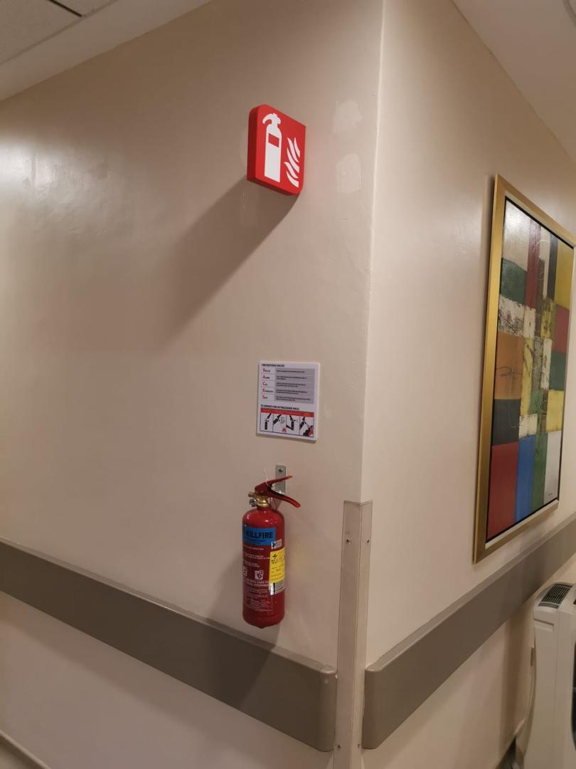 Fire Safety Acrylic Signage