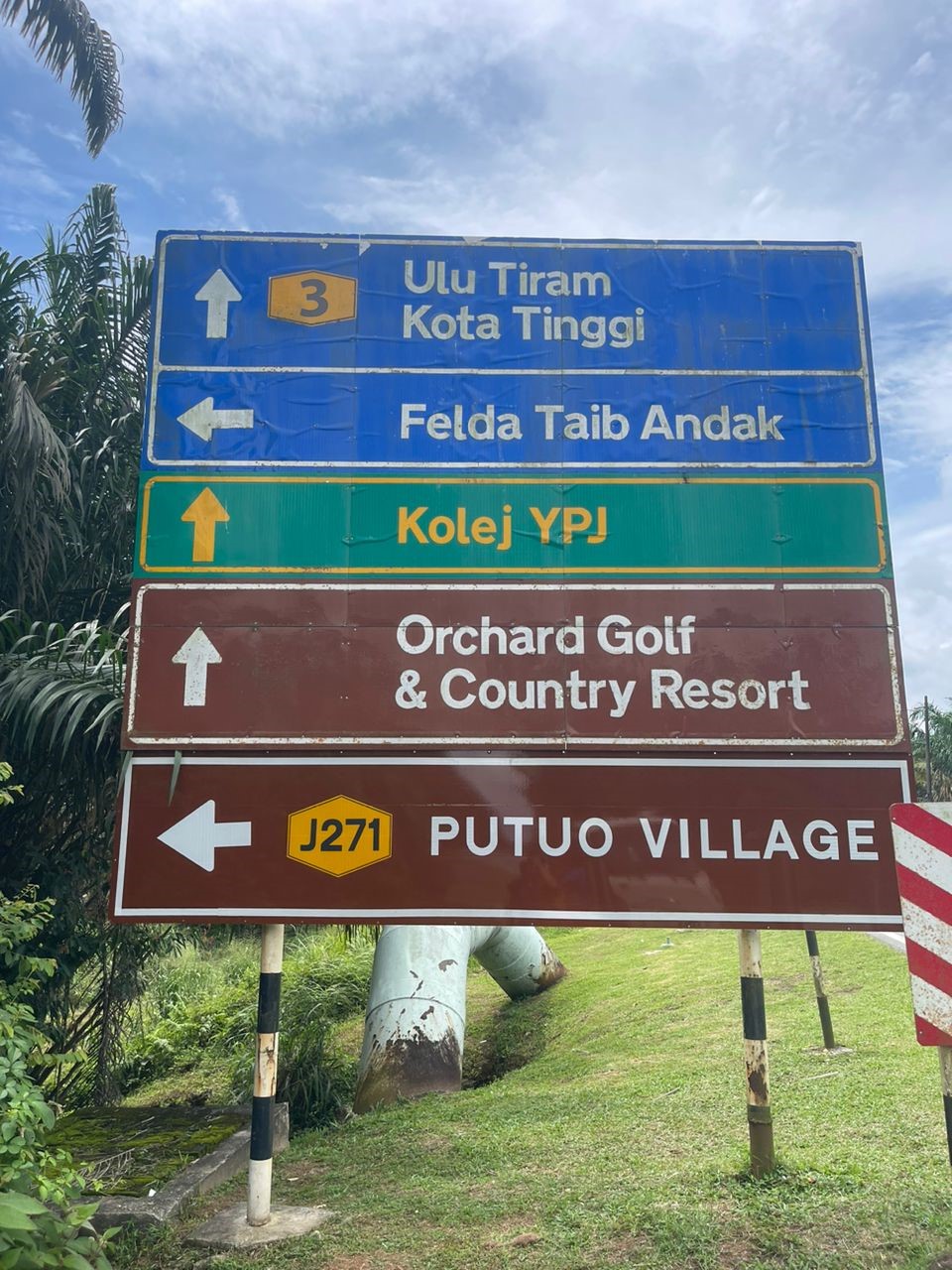 Directional Roadsign