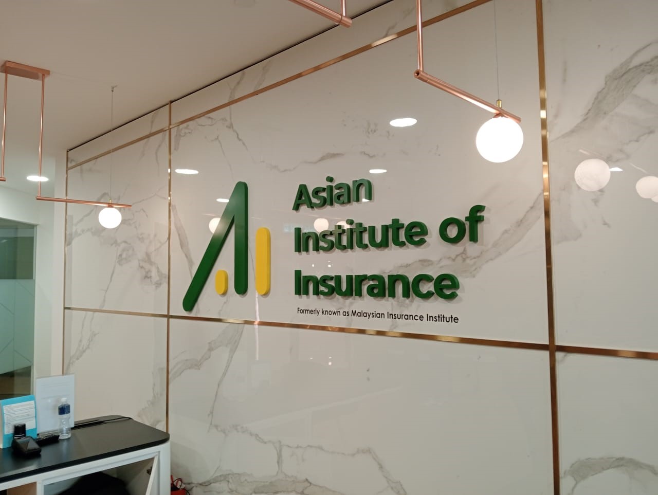 Foamboard 3D Wording signage product in Singapore