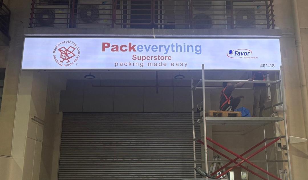 Packeverything Polycarbonate Surface Aluminium Lightbox