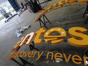 Aluminium Box-up Lettering with Front-lit Manufacturer in Singapore(SG)