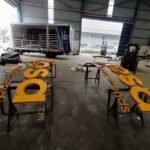 Aluminium Box-up Lettering with Front-lit Manufacturer in Singapore(SG)